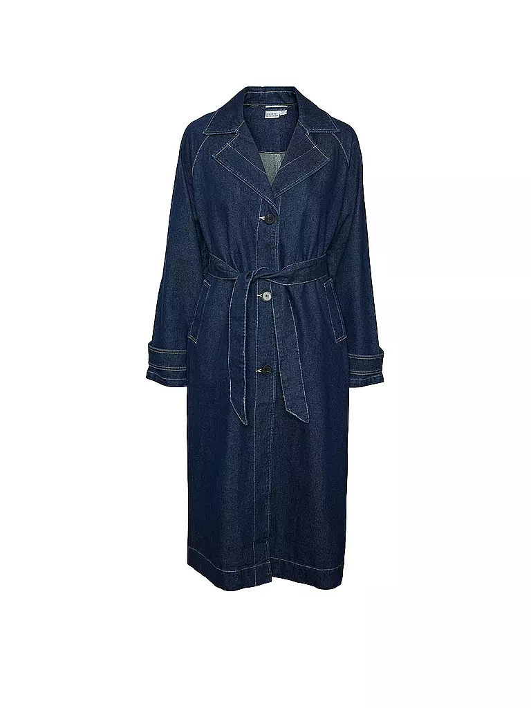 VERO MODA Trenchcoat VMADISON Denim dunkelblau