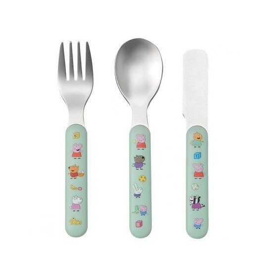 Set de 3 couverts   Peppa Pig        de               Petit Jour Paris