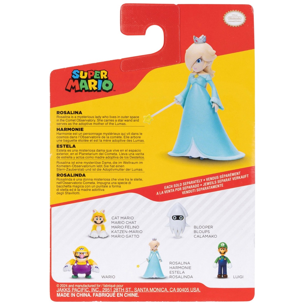 Nintendo Super Mario 6cm Rosalina Figur
