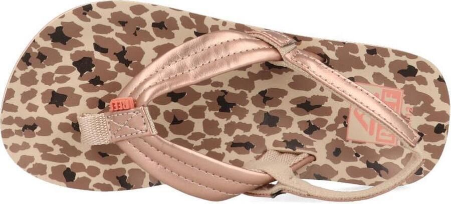 Reef Slippers Little Ahi Cheetah RF002199CEE Roze 28 29