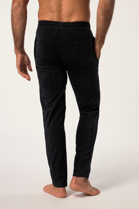 Schlafanzug-Hose, Homewear, OEKO-TEX, Mikrofleece, Karo, Elastikbund