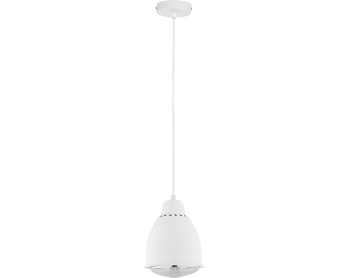 Plantenlamp, 1-lamp, HxØ 180x14,5 cm, wit