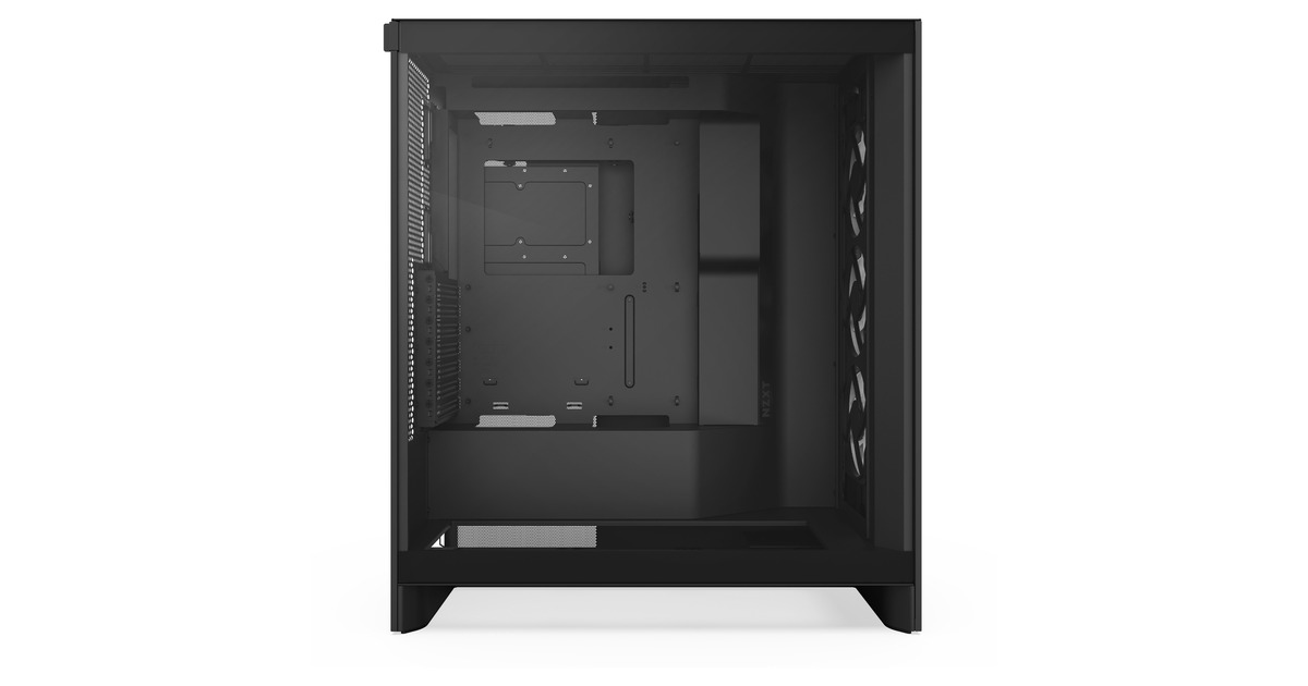 NZXTH7 Flow (2024) midi tower behuizing  (Zwart | 2x USB-A | 1x USB-C | Tempered Glass)