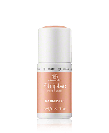 Alessandro Striplac Peel or Soak 147 Tiger's Eye Metallic 8ml