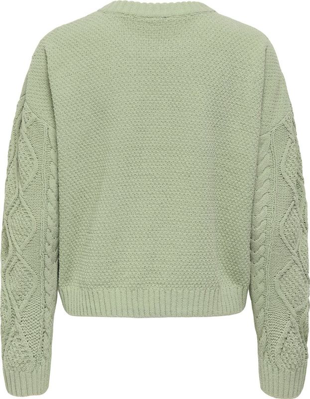 Onlelly - Gebreide Pullover - O-hals - Lange Mouwen - Regular Fit
