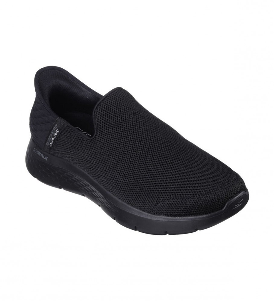 Tênis Skechers Slip-in Go Walk Flex preto