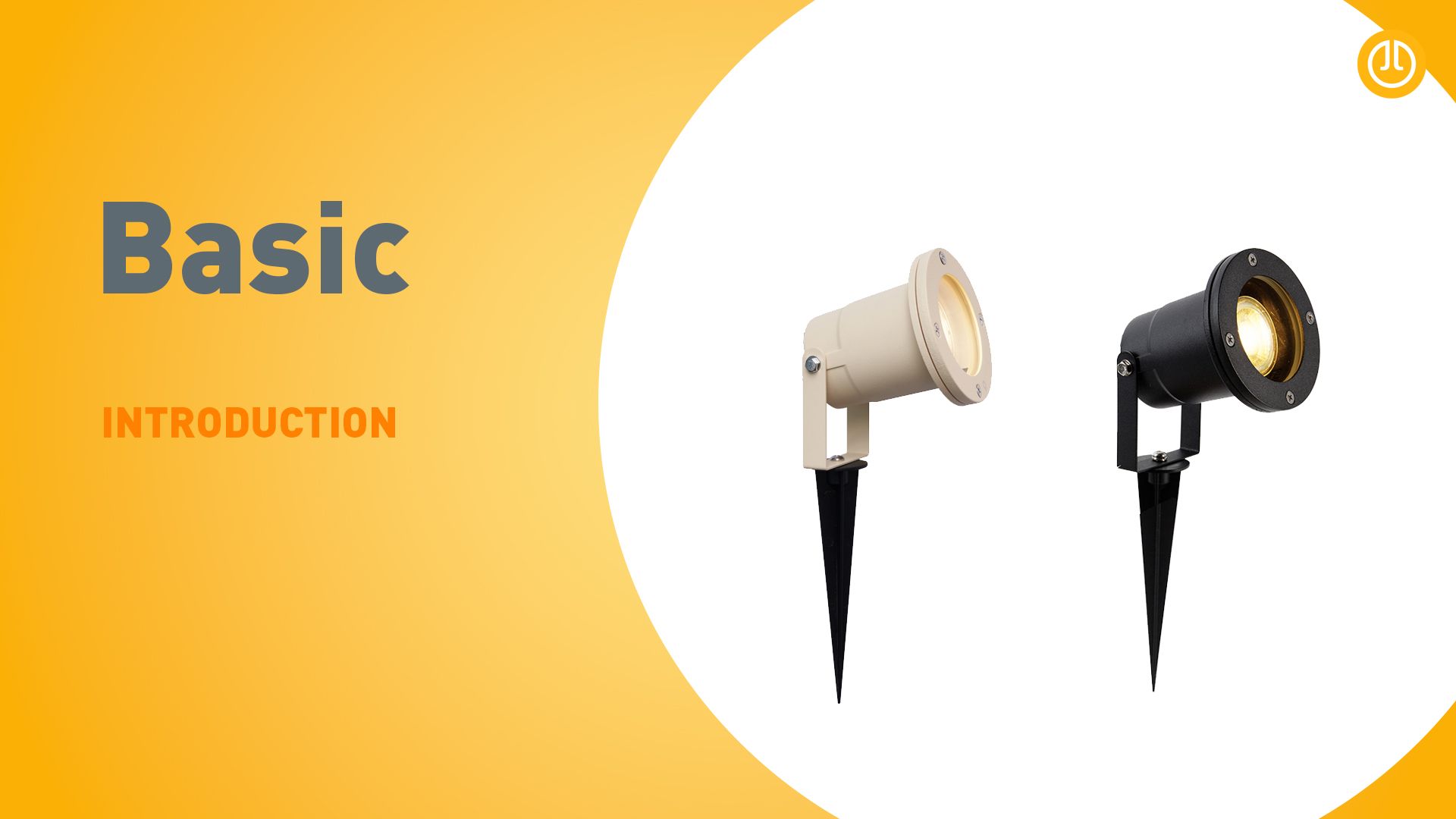 Prikspot beige GU10 50mm verstelbaar IP65 incl. snoer en stekker - Basic