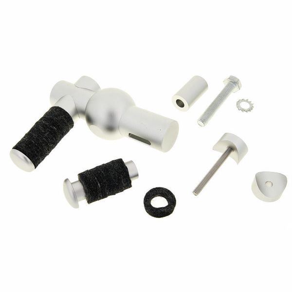 Bulldog Aluminum Guitar Hanger Silver