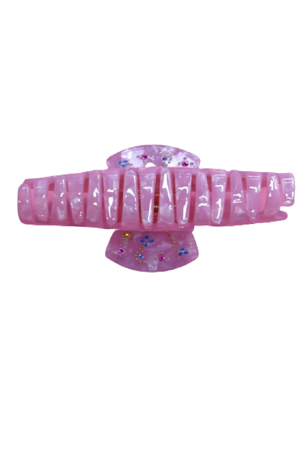 Mellow Moon Hair-Clips pink stone