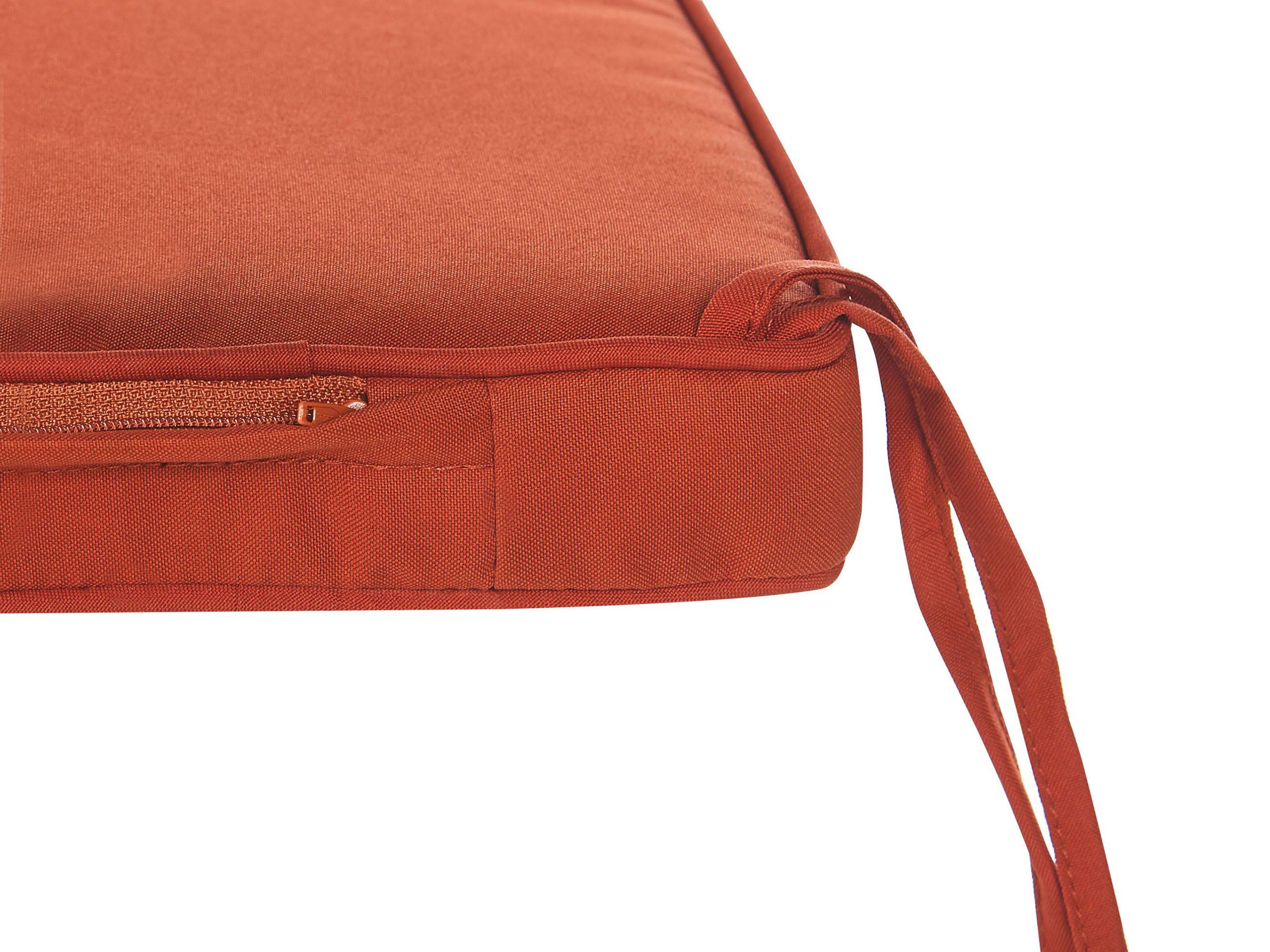 Zitkussen voor bank SOVANA 45 x 110 cm Donkerrood