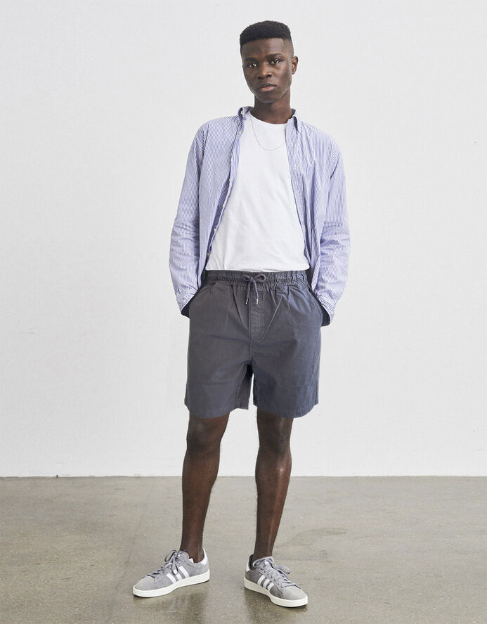 Colorful Standard Organic Twill Shorts Deep black