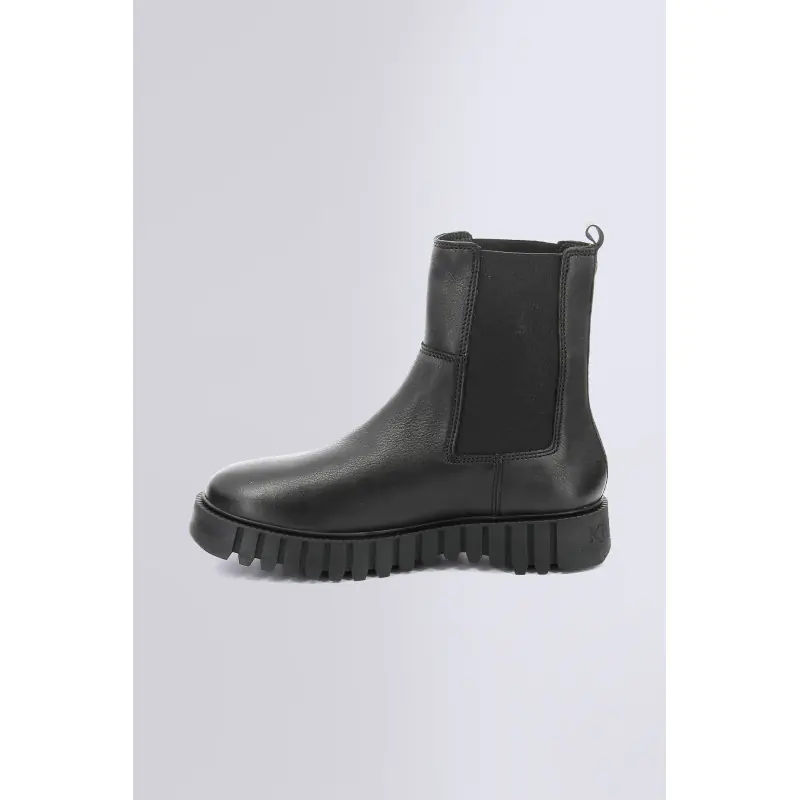 KICK FAVORITE NOIR BOOTS Cuir  Homme