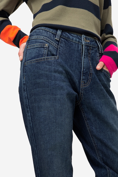 Karotten-Jeans, weite Passform, 5-Pocket-Form