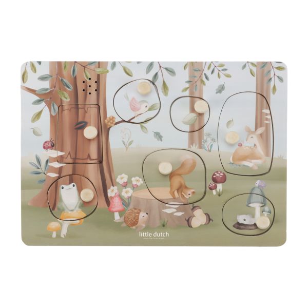 Little Dutch Forest Friends Geluidenpuzzel