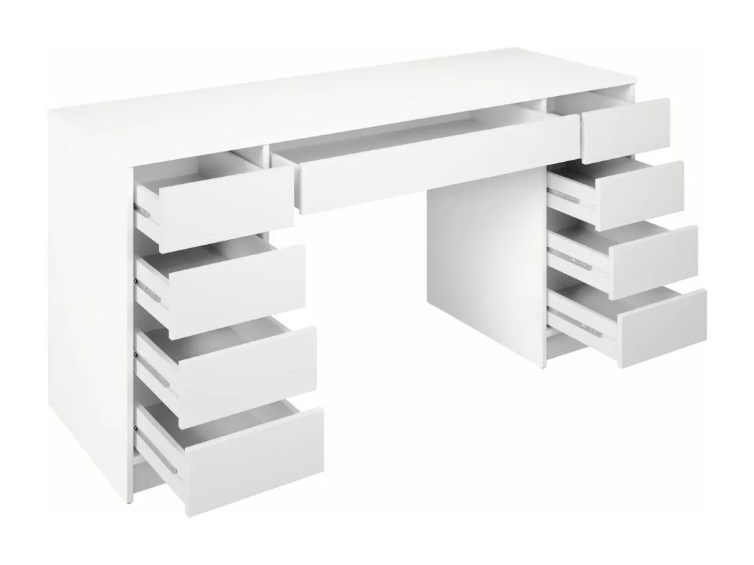 Bureau Comfivo 401, Avec tiroirs, 76x154x55cm, Anthracite