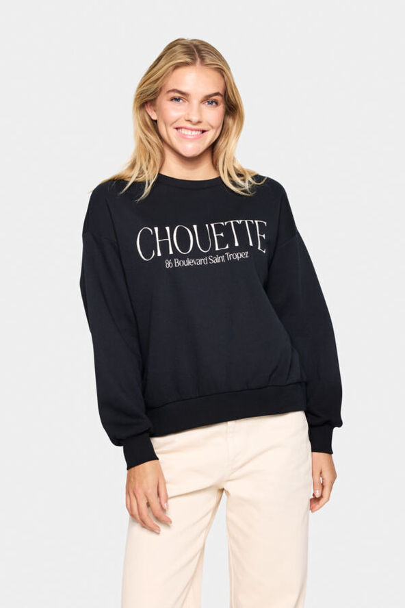 Saint Tropez InezSZ Sweatshirt Black