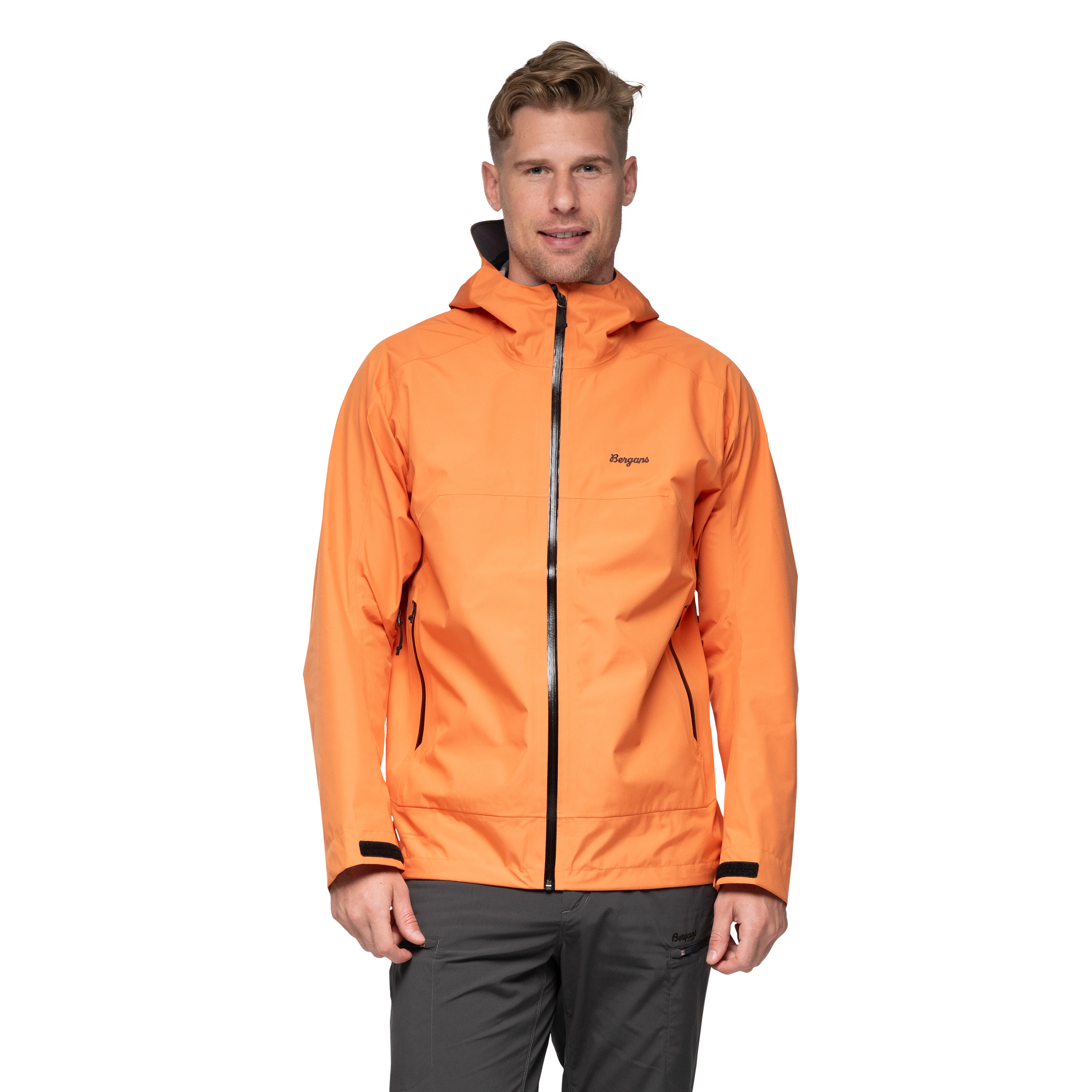 Vaagaa Light 3L Shell Jacket Men Faded Orange