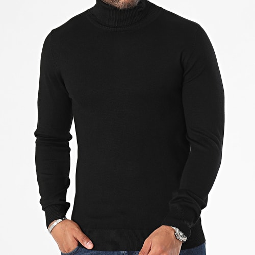 Lot De 2 Pulls Col Roulé Noir