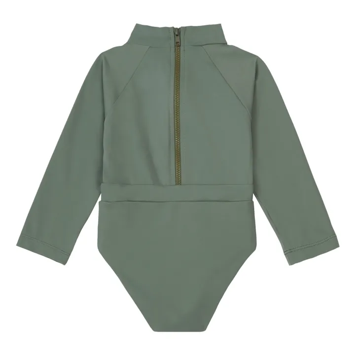 Ina Swim Combinaison Anti-UV Matière Recyclée June | Vert foncé