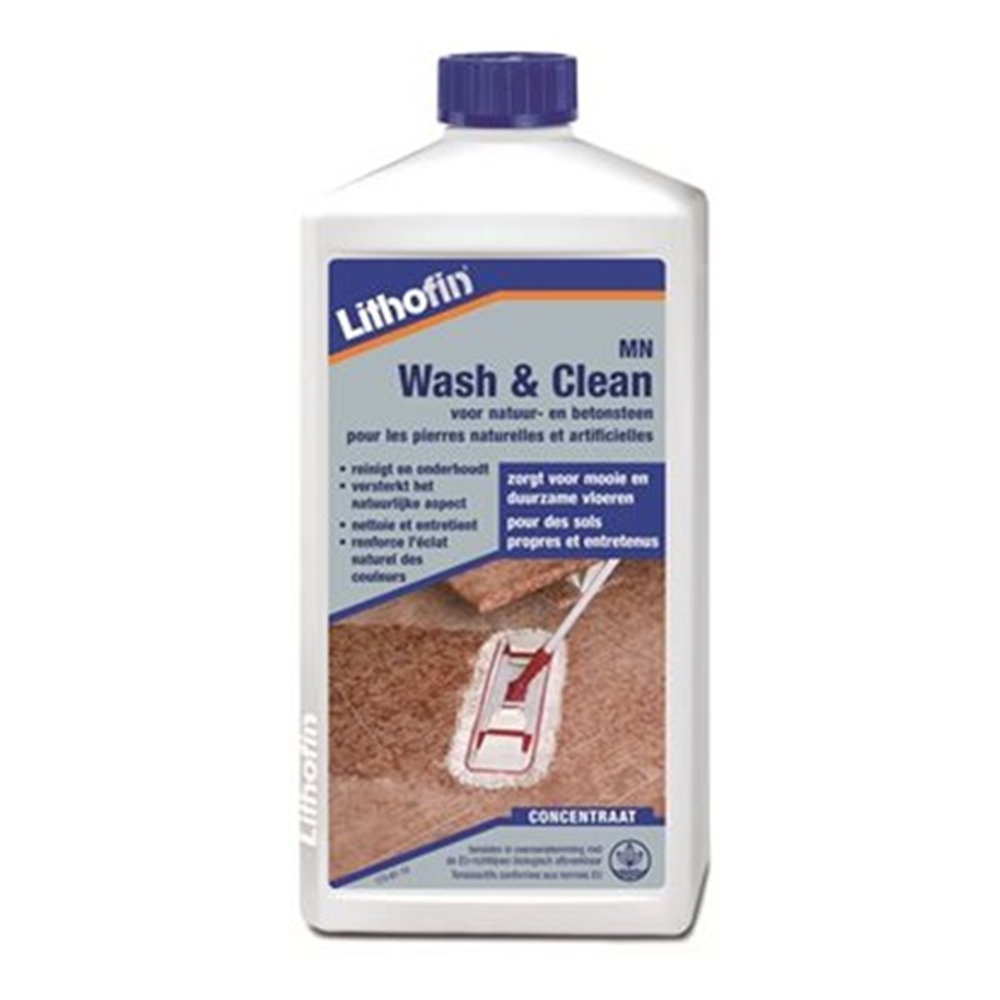 Lithofin MN wash & clean voor natuursteen 1L