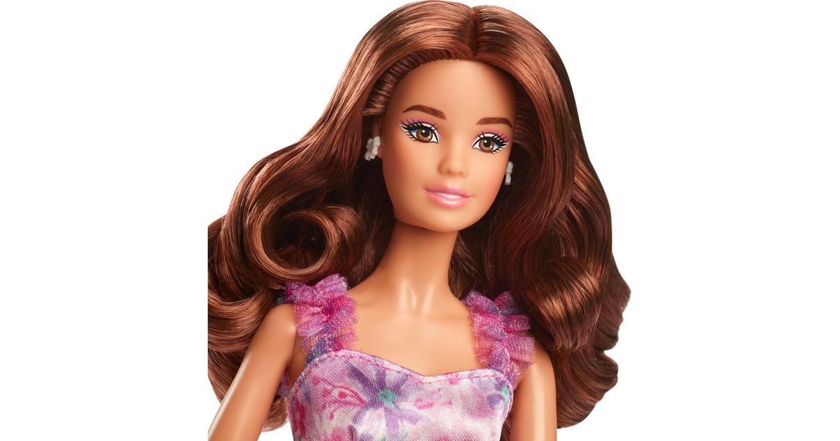 BarbieSignature - Birthday Wishes Collectible - Lilac dress Pop  (65e verjaardag)