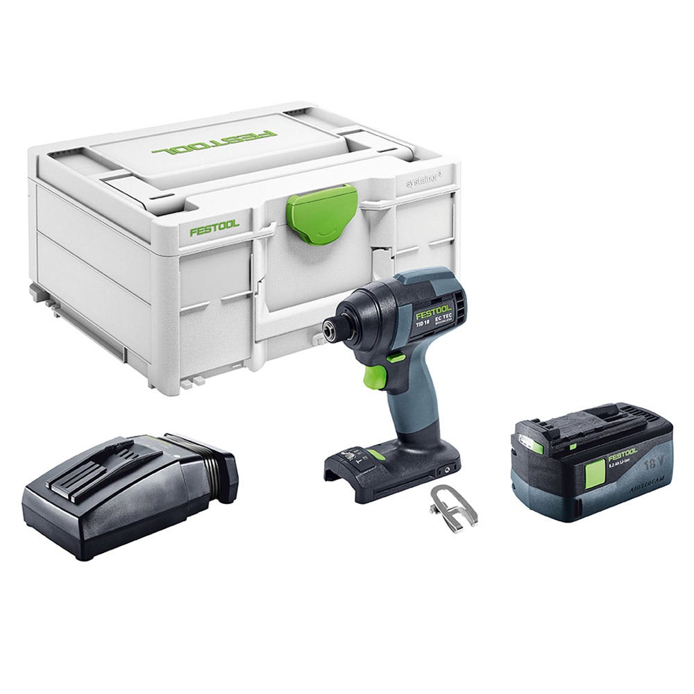 FESTOOL 18V Brushless 1 x 5.2Ah Impact Driver Kit F28735
