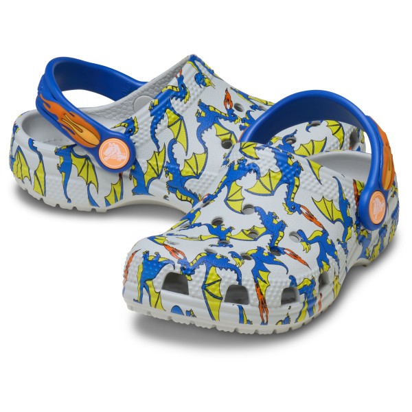 Crocs - Kid's Classic Dragon Graphic Clog - Sandales