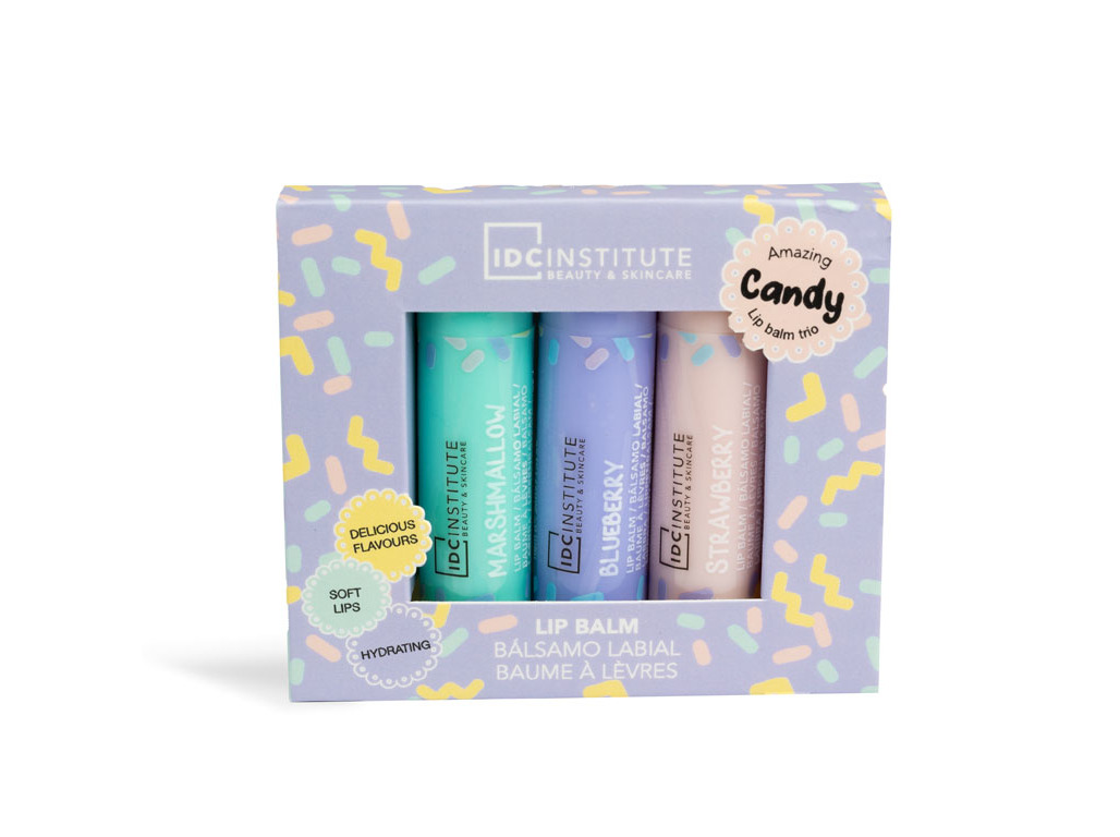 LIP BALM IDC INSTITUTE CANDY TRIO