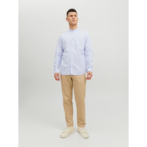 Jack&Jones Summer Band Skjorte, Cashmere Blue, XXL