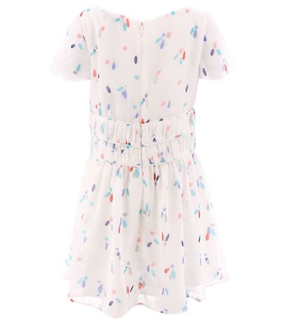 Emporio Armani Kjole - Hvid m. Print