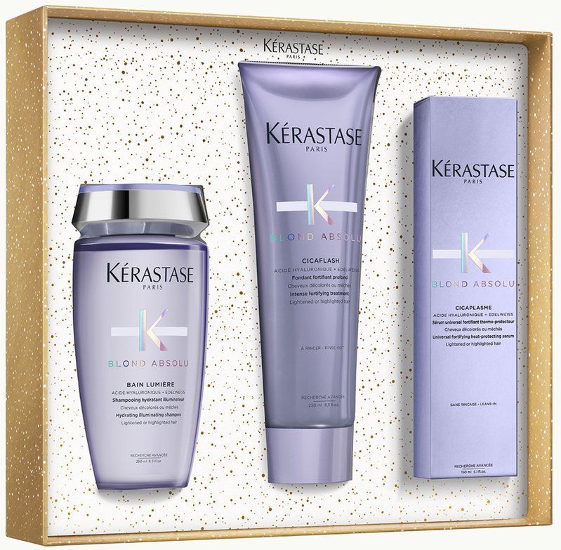 Kérastase - Blond Absolu Fondant Holidays - Giftset - Voor Blond Haar - 3 Bestsellers