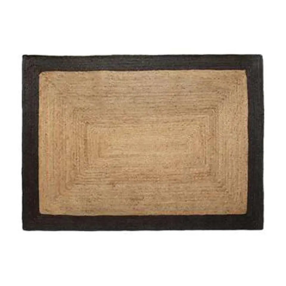 Eva Interieur Vloerkleed Jute - Naturel/Antraciet - 160x230