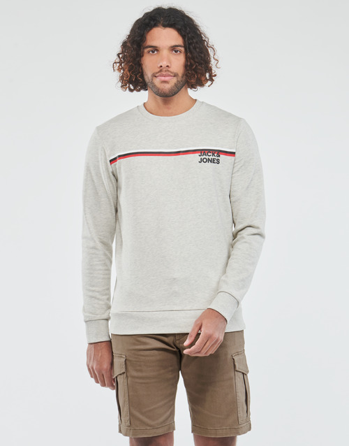 Jack & Jones - JJATLAS SWEAT CREW NECK - Blanc