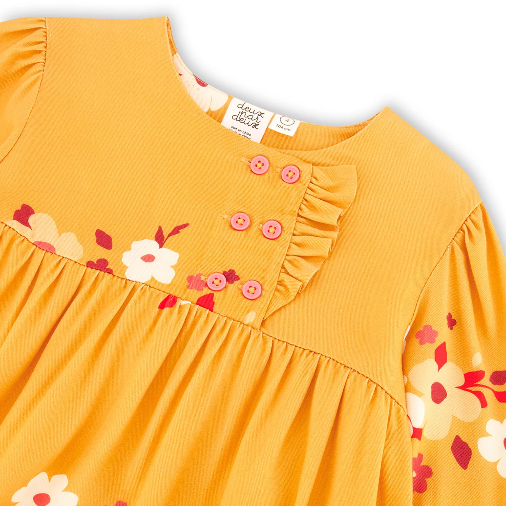 Deux par Deux Robe Jardin 4-6ans