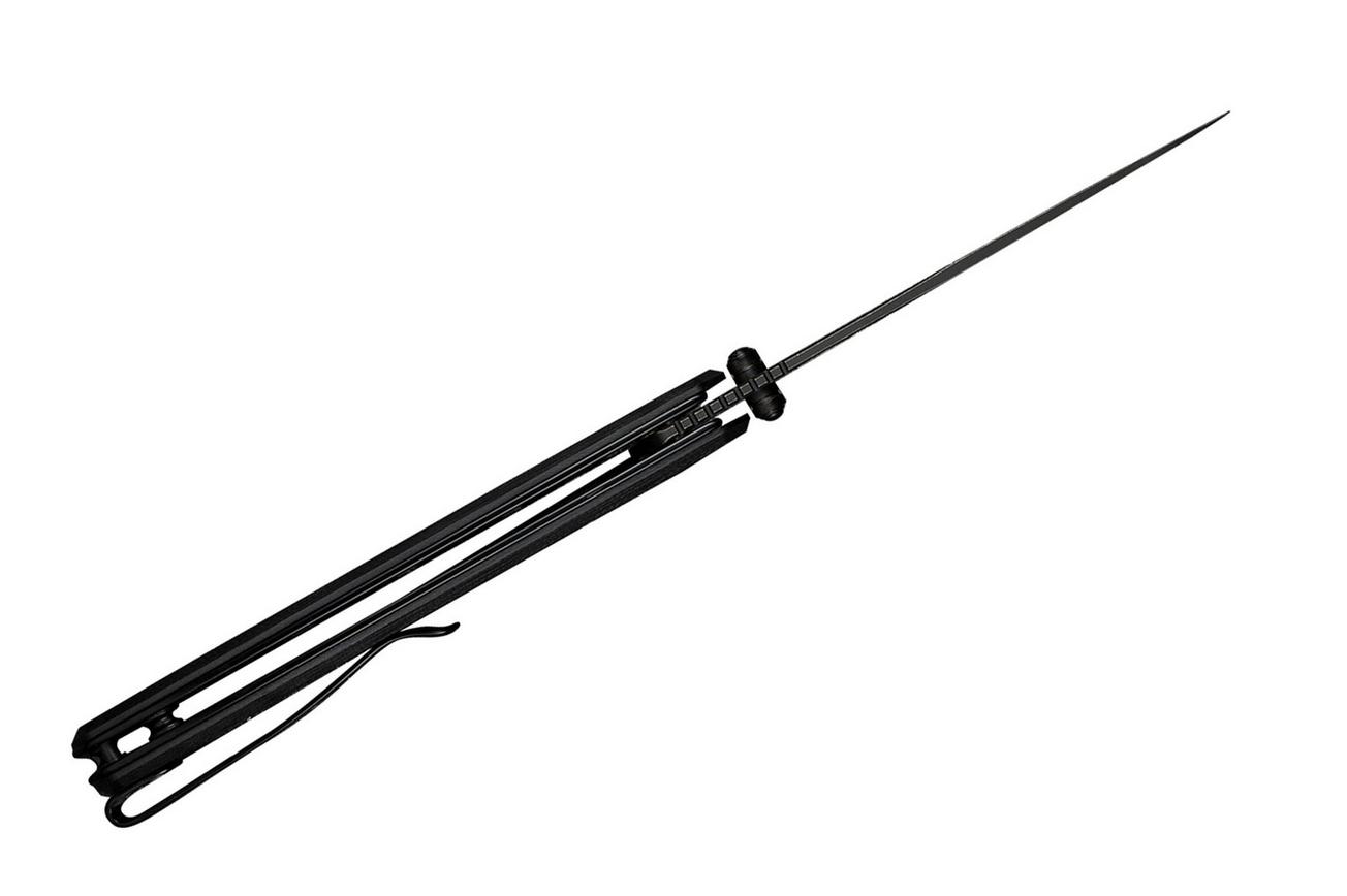 Civivi Merit C24012-1 Black Stonewashed Black G10, zakmes
