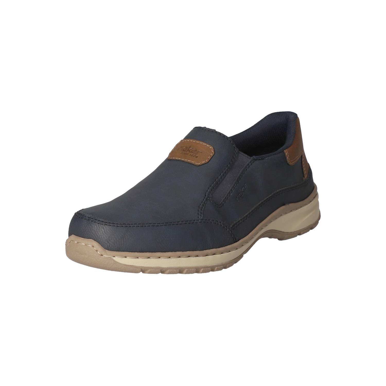 Rieker Slipper - blue kombi