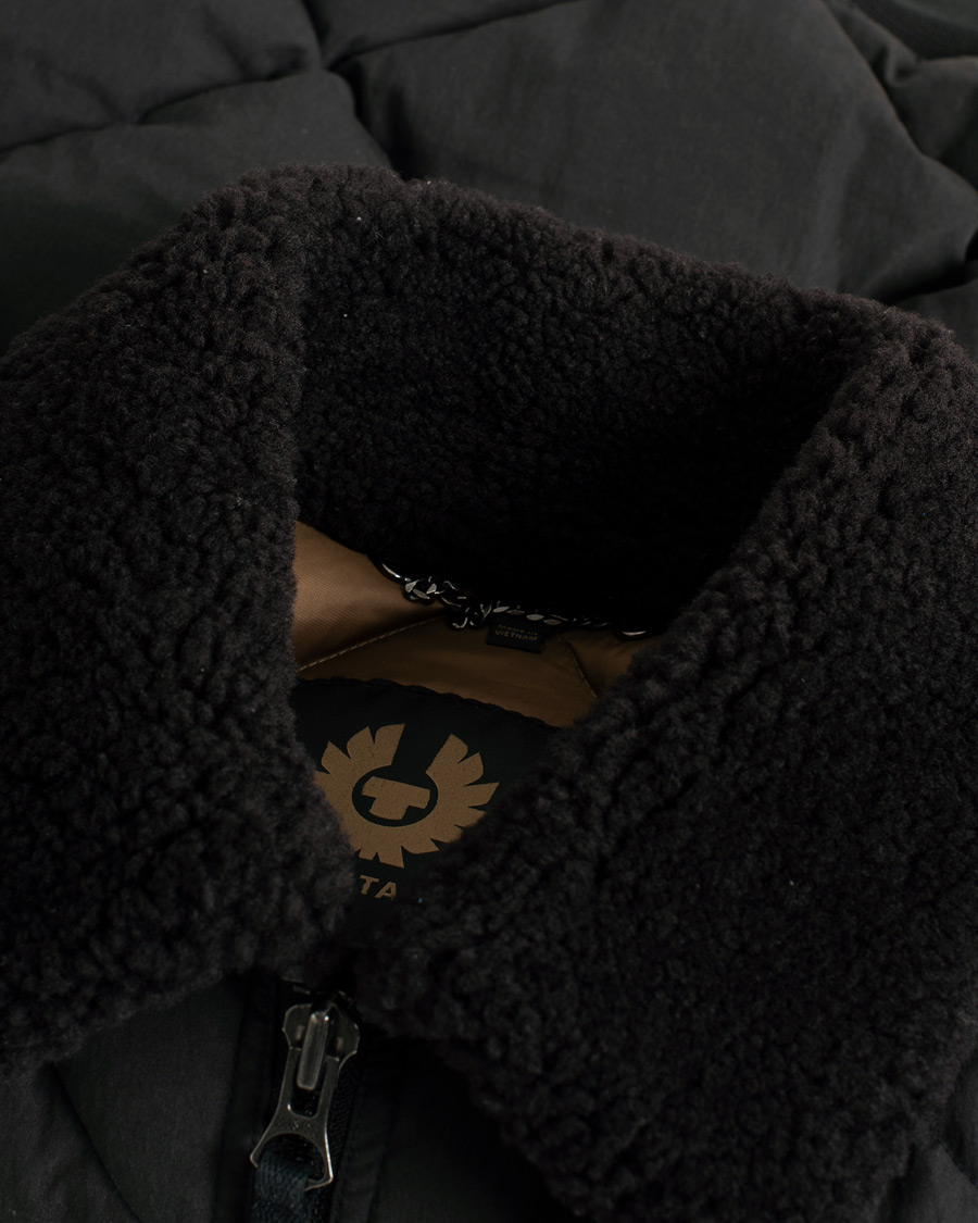 Belstaff Hawkridge Padded Sherling Jacket Black