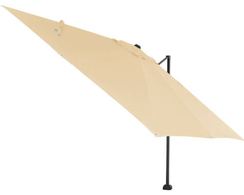 Sunset N+ zweefparasol, 350 x 260 cm, natuurlijk polyester
