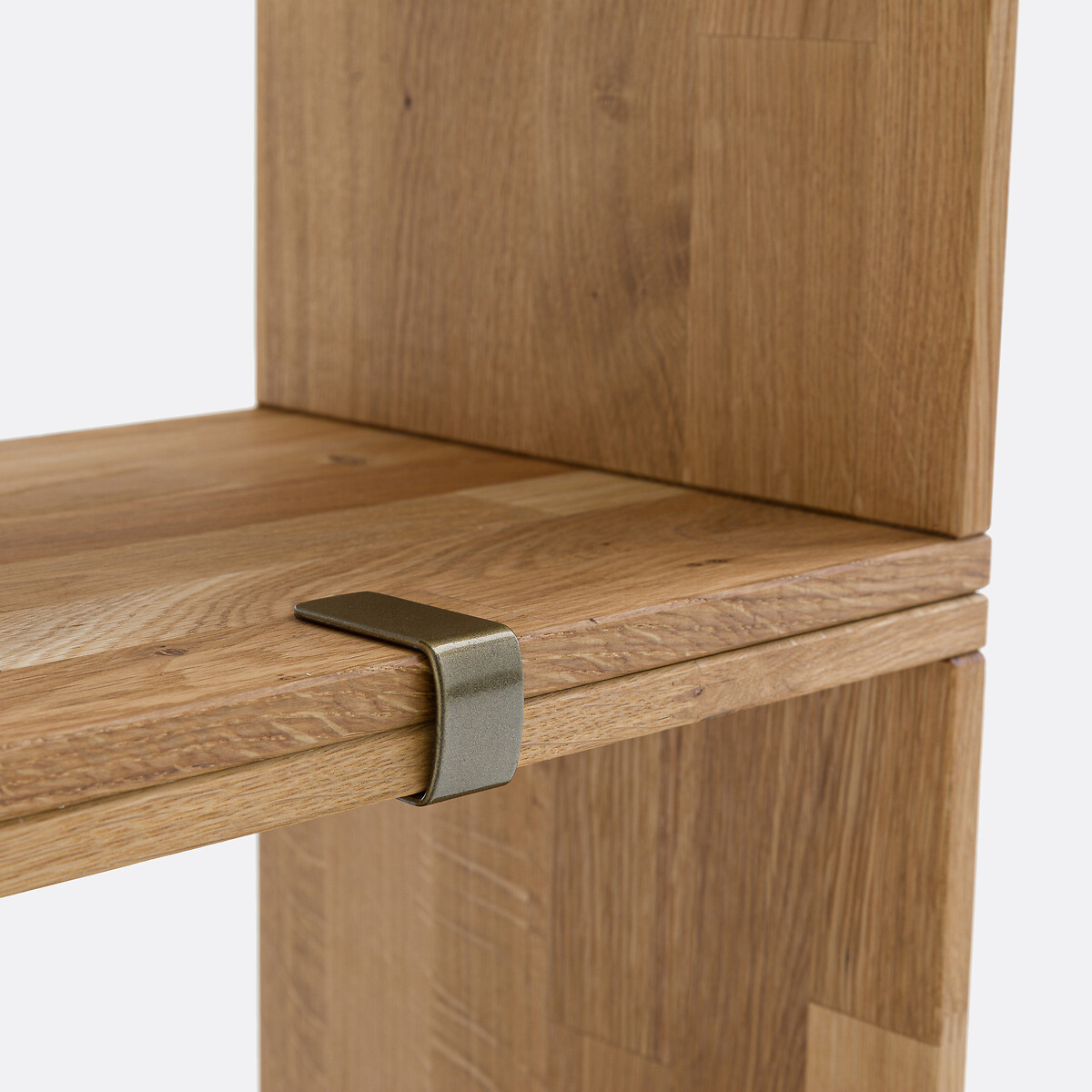 LA REDOUTE INTERIEURS<br>Cubo de arrumação, conjunto de 2, carvalho maciço, Edgar
