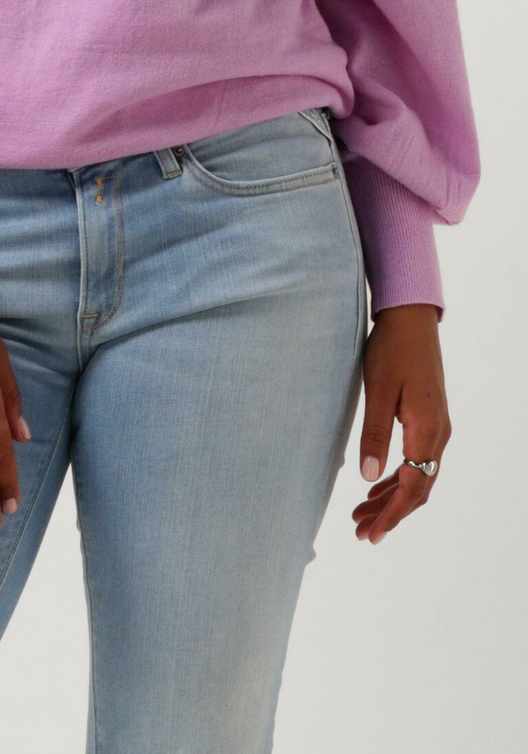 REPLAY lichtblauwe replay slim fit jeans new luz bootcut pants