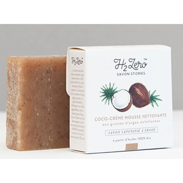 Savon stories Mousse Nettoyante Coco-Crème 50 g