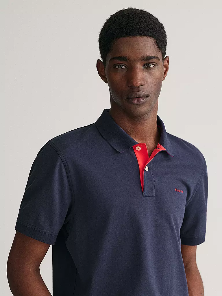 GANT Polohshirt dunkelblau
