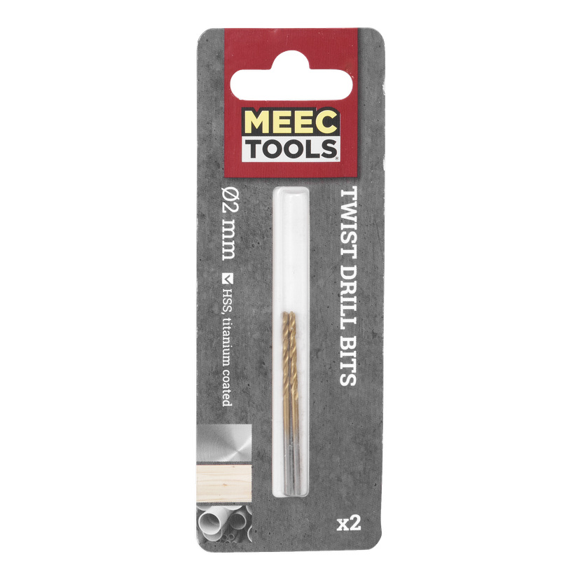 Metallbor  2-pk Ø2 mm