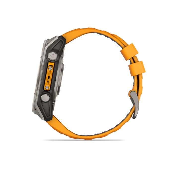Garmin Unisex Ure fēnix® 8 - 51 mm AMOLED Sapphire Orange
