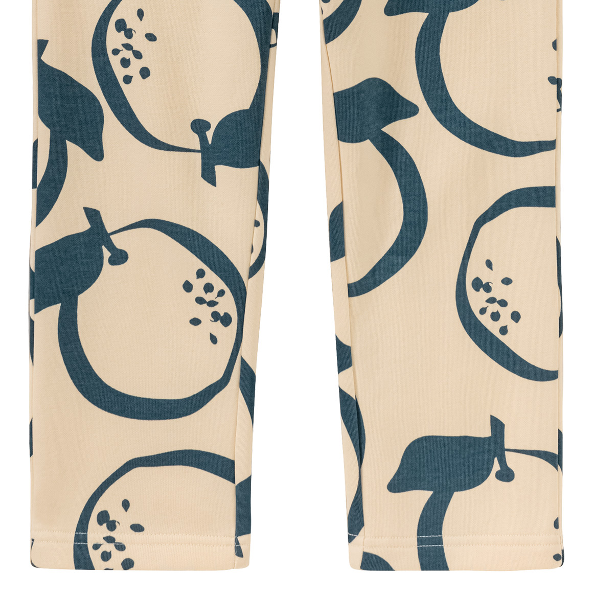 Jonas Nielsen Jungen Jogginghose mit Orangen-Allover beige