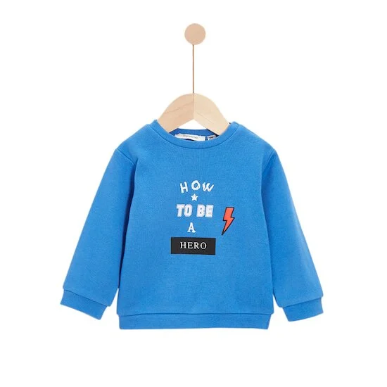 Pop mood Sweat   bleu électrique        de               Marèse