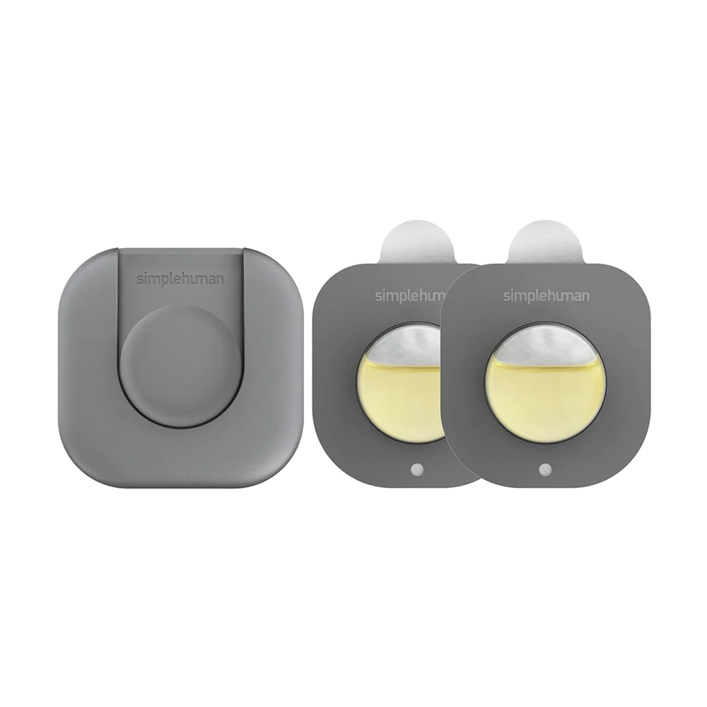 Senteur 2 capsule pour poubelle avec support Simplehuman