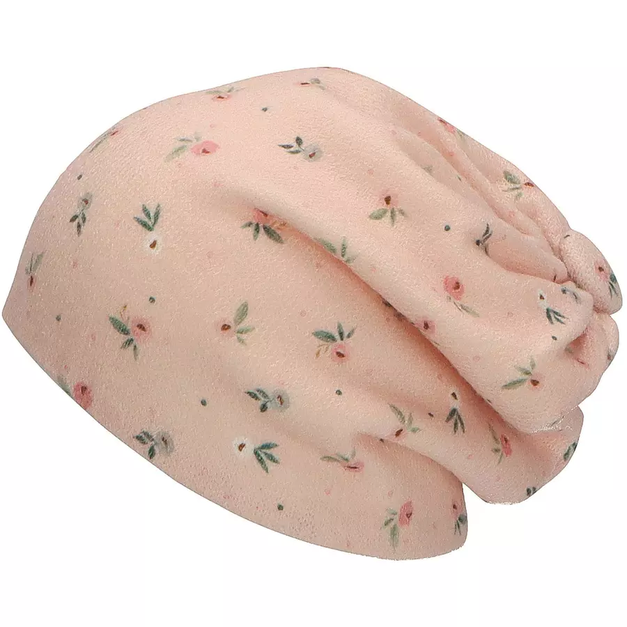 Sterntaler Slouch-Beanie Blümchen rosa