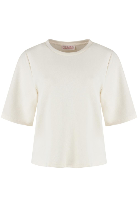 Studio Amaya beige dames t-shirt