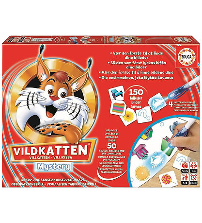 Educa Brettspiele - Vildkatten Mystery
